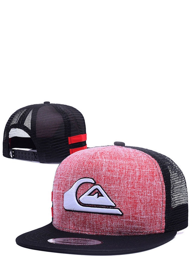 كويك سيلفر Quiksilver Mesh Cap: Iconic Logo  Surf - Inspired Style