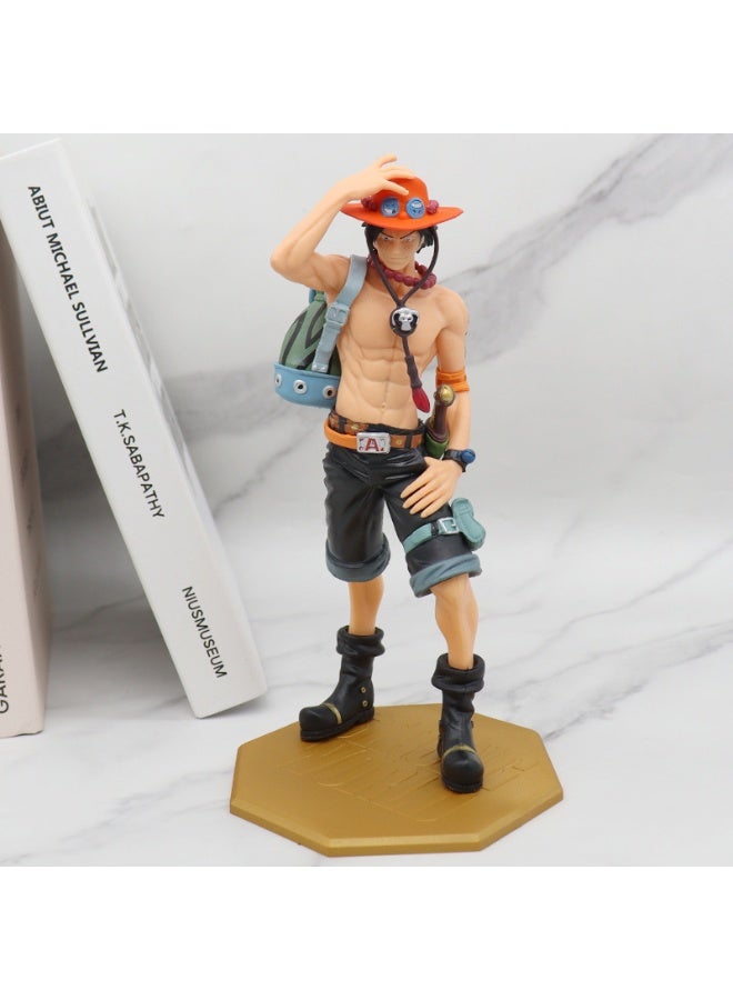 هالامودو هيئة واحدة تقف على ظهره ACE 23 سم أنيق أنيمي حرف سطح المكتب والسيارات الديكور هدية - Image 2