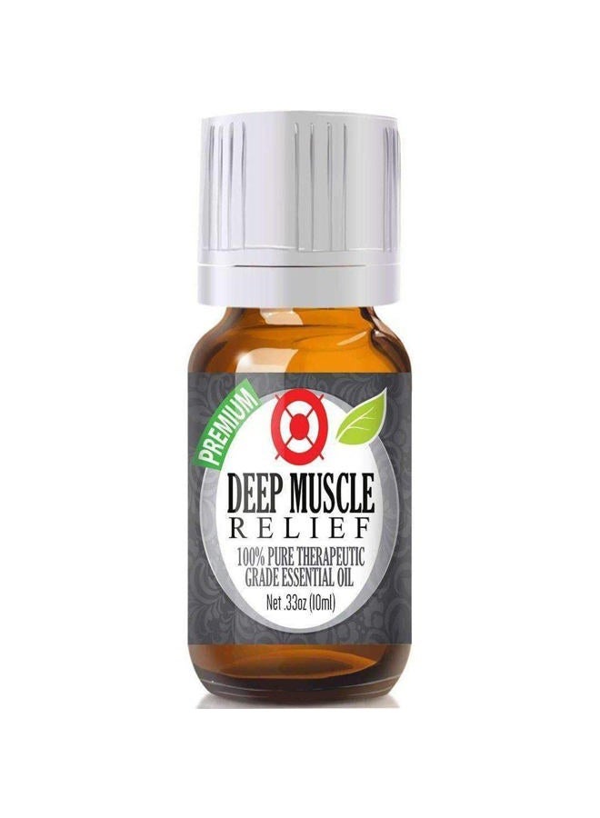 Deep Muscle Relief Blend Essential Oil - 100% Pure Therapeutic Grade, 10ml