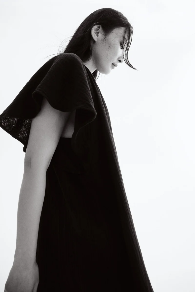 H&M A-line muslin dress