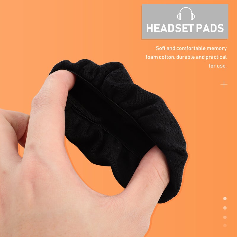 4Pcs Cotton Headphone Ear Covers Headphones Cushions (Small) - Image 4