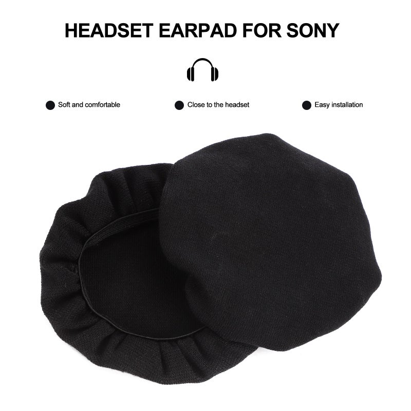 4Pcs Cotton Headphone Ear Covers Headphones Cushions (Small) - Image 3