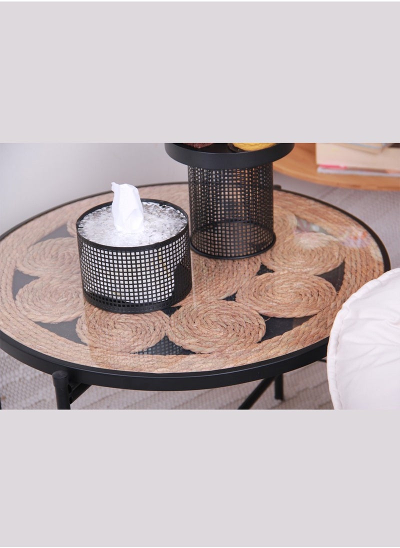 Dessert stand set with serving tray set and napkin holder