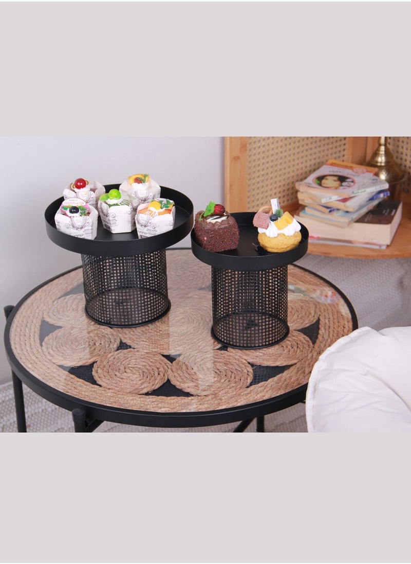 MARS Q Dessert stand set with serving tray set and napkin holder  - Image 5
