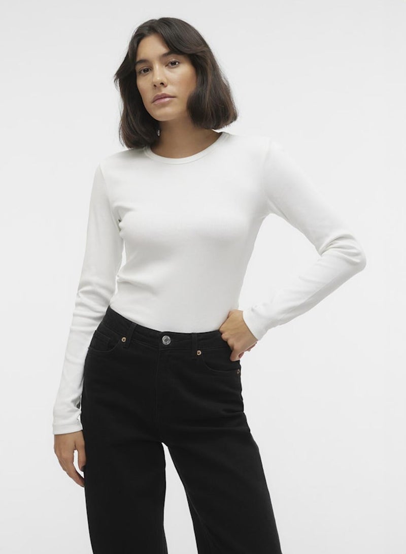VERO MODA قمة قصيرة Vmchloe Ls جونيور Noos - Image 1