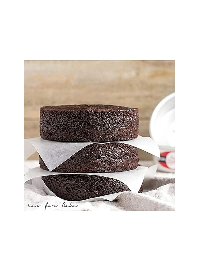 صينية كيك مستديرة من الألومنيوم المؤكسد من Daddio، مقاس 6 × 3 بوصة - Image 2