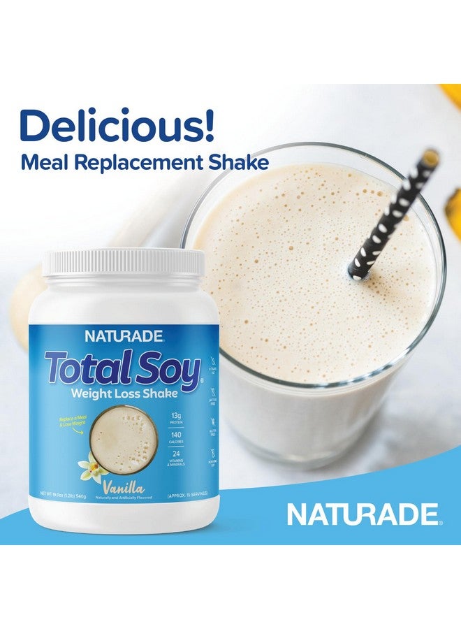 Naturade Total Soy Protein Powder - 13G Protein & 140Cal Per Servings, Zero Trans Fat, Non-Gmo Soy - Lactose & Gluten Free - Vanilla (15 Servings) - Image 4