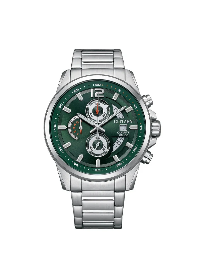 CITIZEN Men's Stainless Steel Strap QUARTZ MEN Watch AN3690-56X - 44 mm
