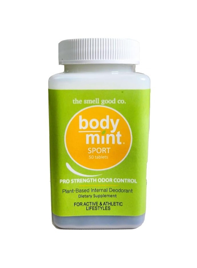 Body Mint Sport for Active & Athletic Lifestyles 50 Tablets - Image 1