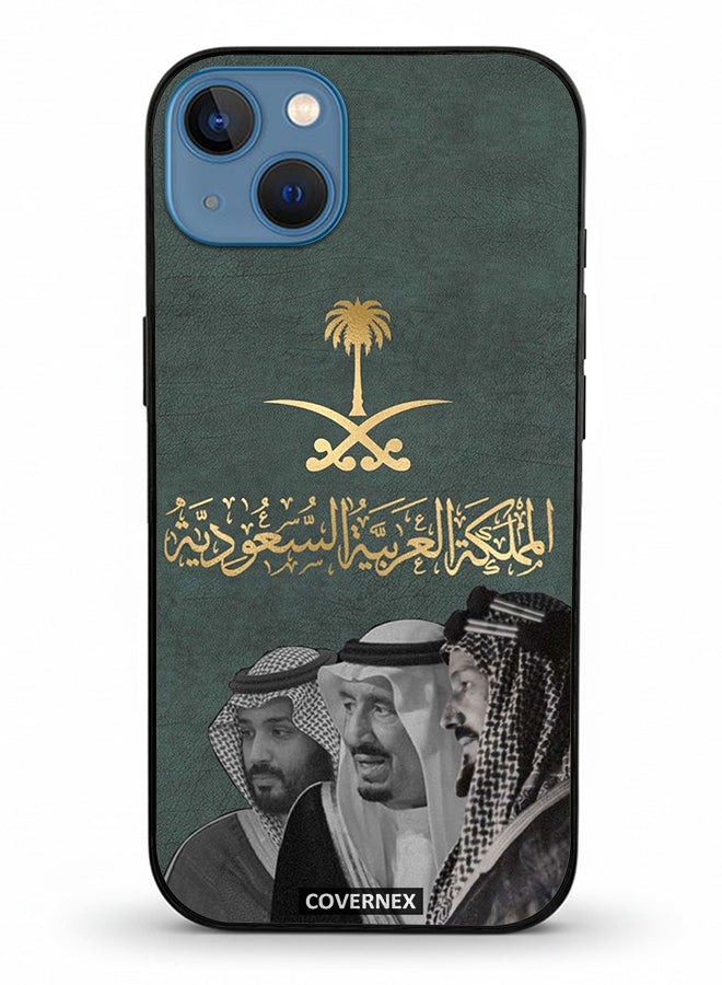 Covernex غطاء حماية آيفون 13 من أبل مزخرف بشعار المؤسسين والقادة السعوديين - Image 2