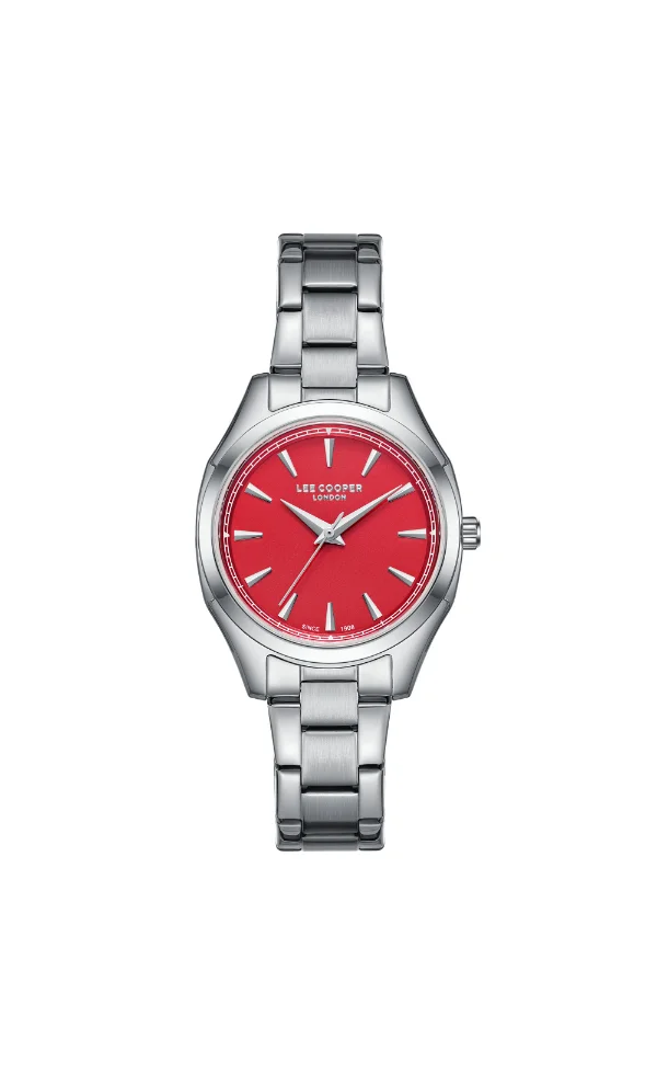 لي كوبر Women's Metal Analog Watch LC08006.380 - 31 mm