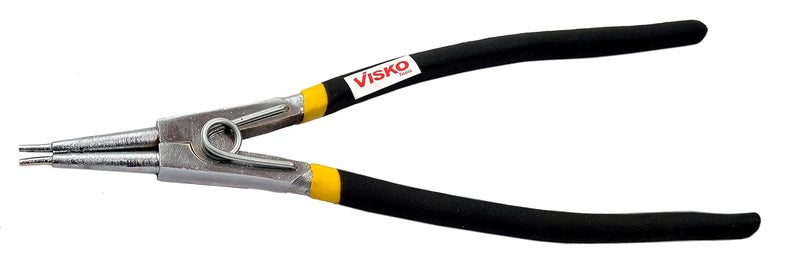 Visko Tools Steel 216 12 Circlip Plier External Straight Black