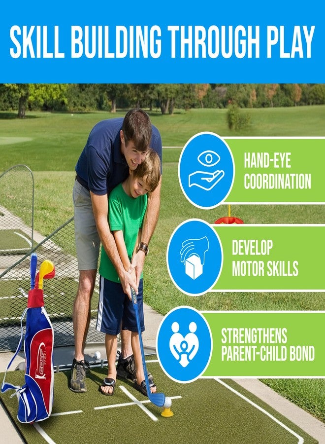 Atlasonix Toddler Golf Set - Kids Golf Clubs, Toddlers Golf Club, Toddler Toys (Includes Original Kid Golfer Cart & Gloves, 8 Balls and 3 Sticks) Sports & Outdoor Play Toys, Outdoor Toys - Image 5