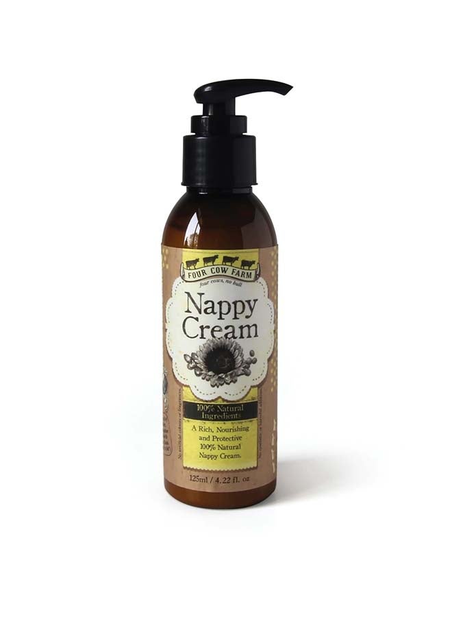 Four Cow Farm 100% Natural Nappy Cream 125ml - Image 1