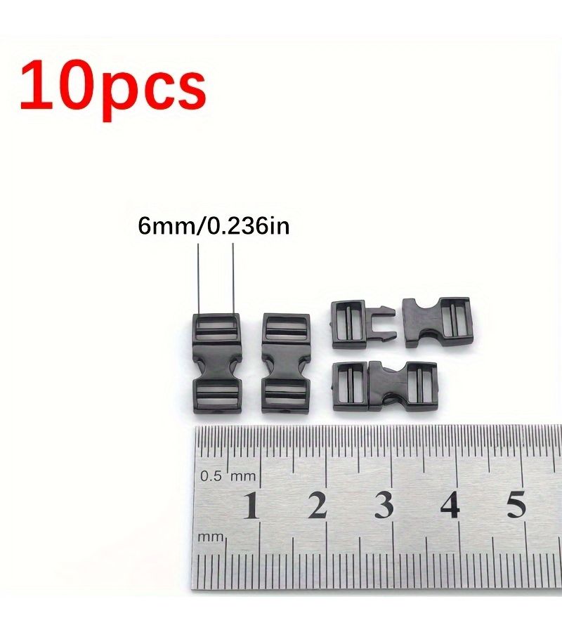 Mini Insert Buckles 4mm for Doll Clothing Crafts Sewing DIY Supplies 10pcs - Image 5
