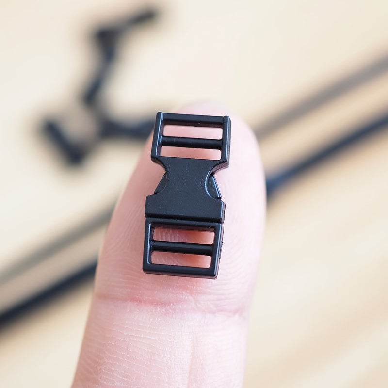 Mini Insert Buckles 4mm for Doll Clothing Crafts Sewing DIY Supplies 10pcs - Image 1