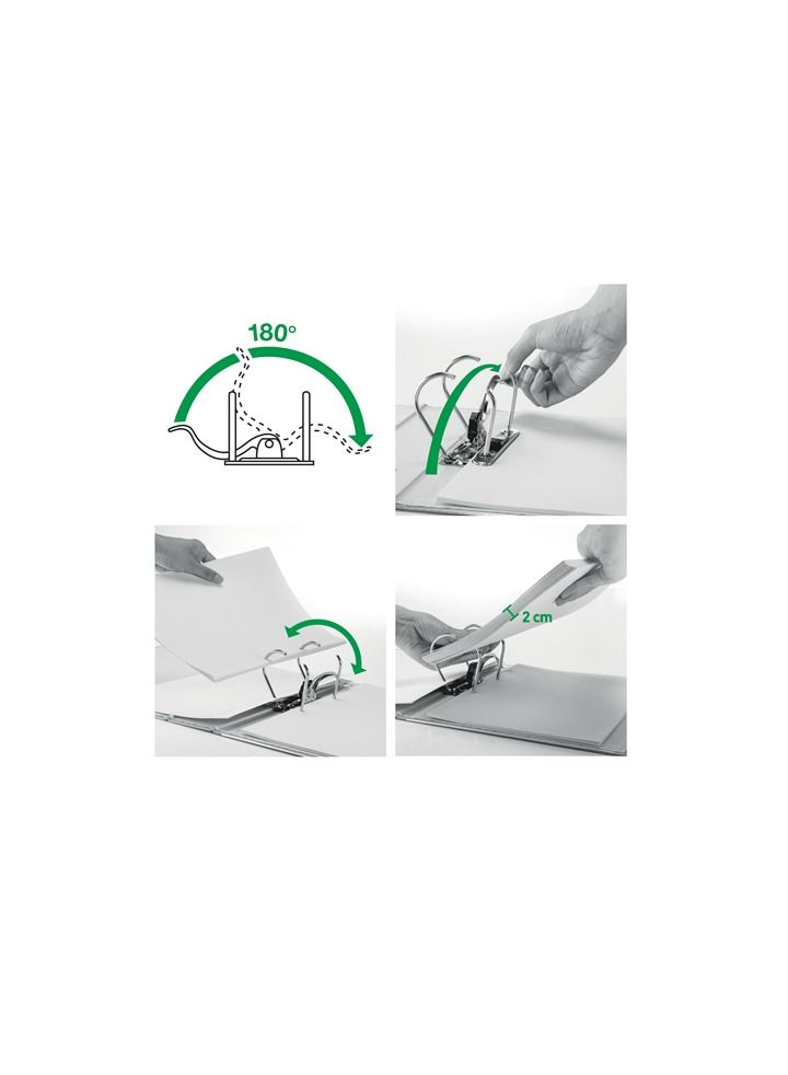 Leitz Wow Pp 180° Active Lever Arch File 65Mm Purple - Image 4