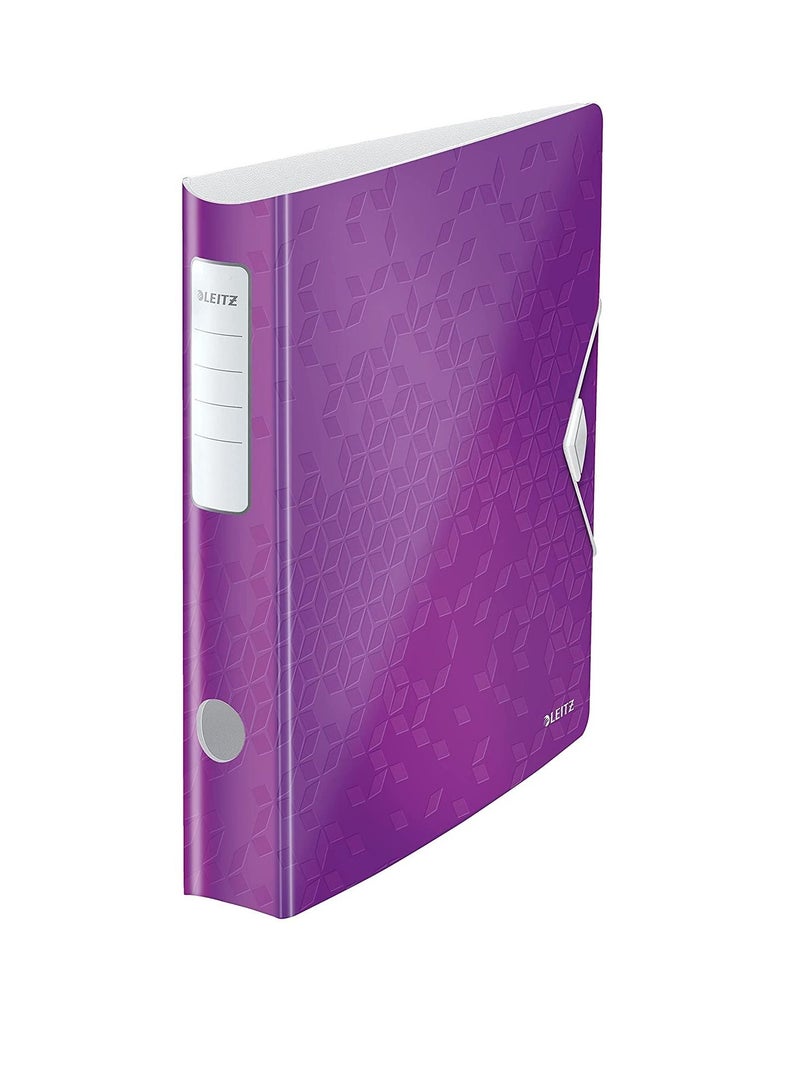 Leitz Wow Pp 180° Active Lever Arch File 65Mm Purple - Image 2