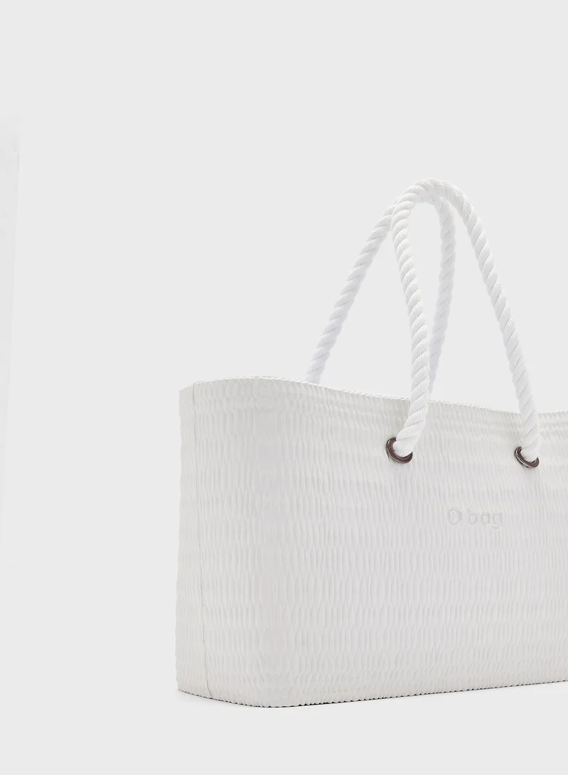 O bag Beach Tote Bag