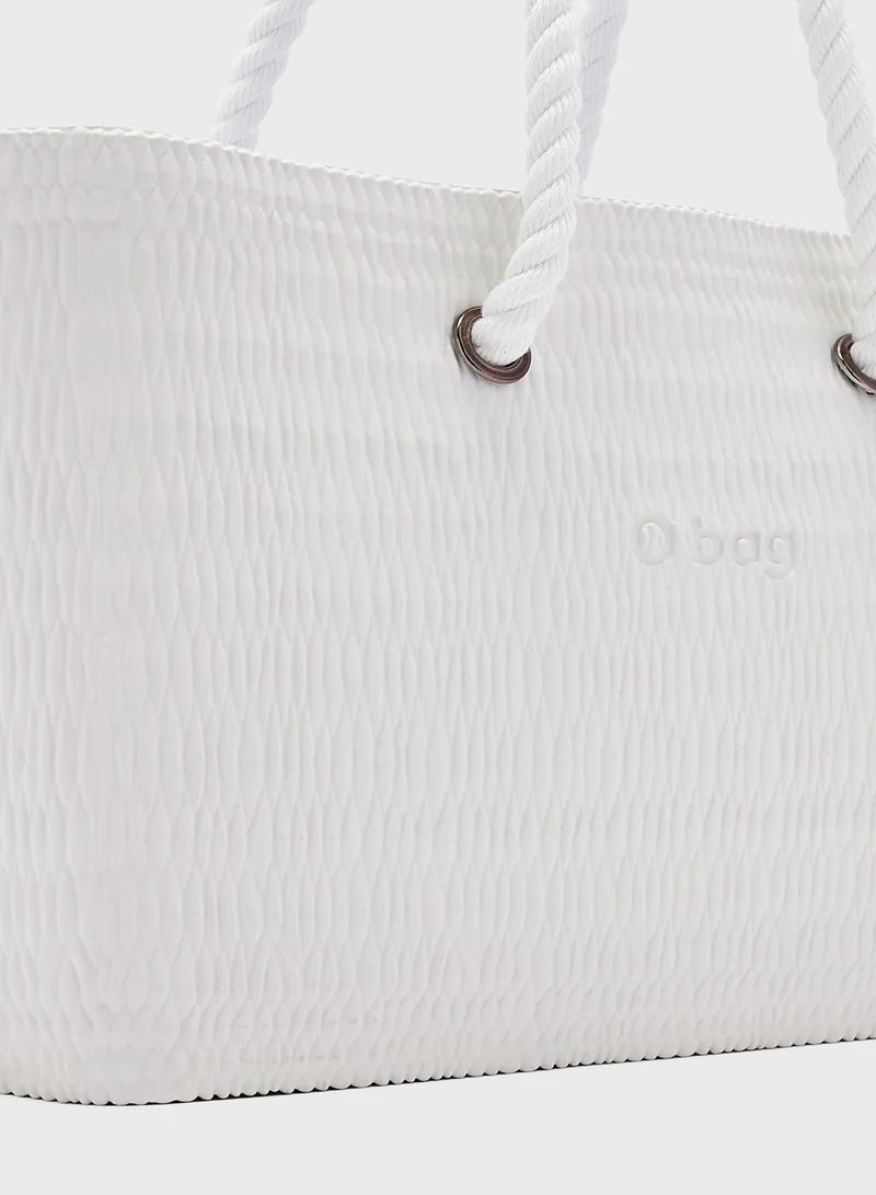 O bag Beach Tote Bag