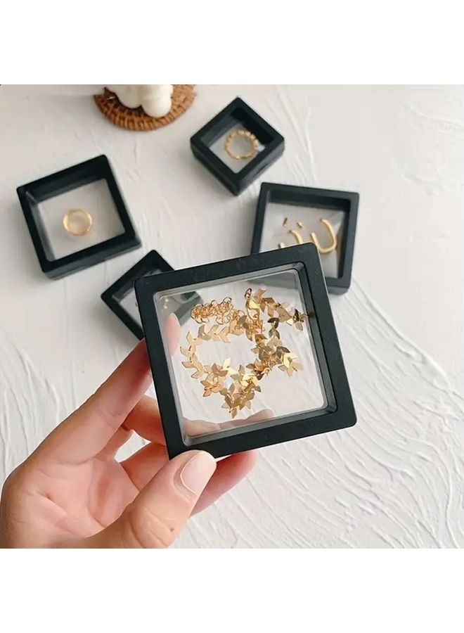 20pcs Plastic Jewelry Display Boxes 3D Floating Frame For Home Decor Beading - Image 3