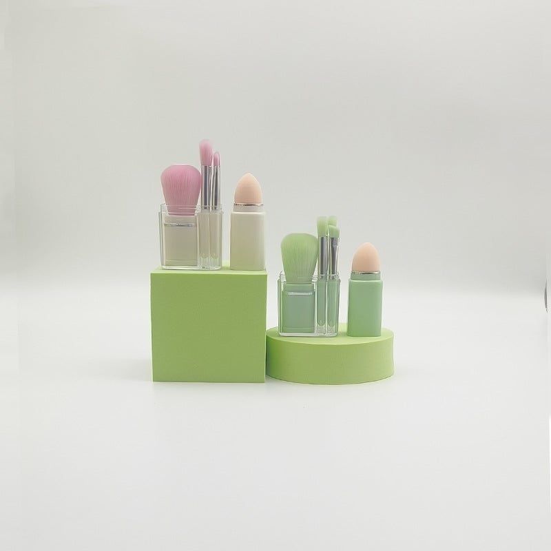 New Eight-In-One Brush Set, Multifunctional Makeup Brush, Travel Eye and Eye Makeup Set, Portable Storage - Image 3