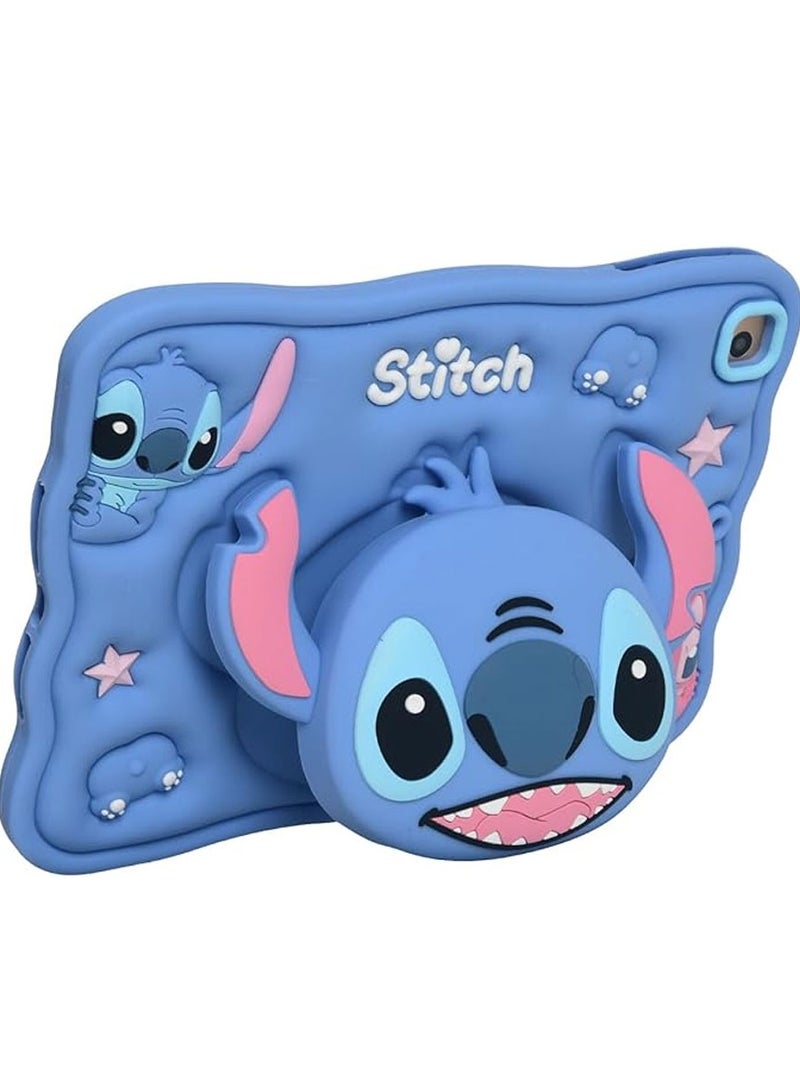 Lilo and Stitch Cartoon Embroidery Silicone Case for Apple iPad 10.2 inch - Image 1