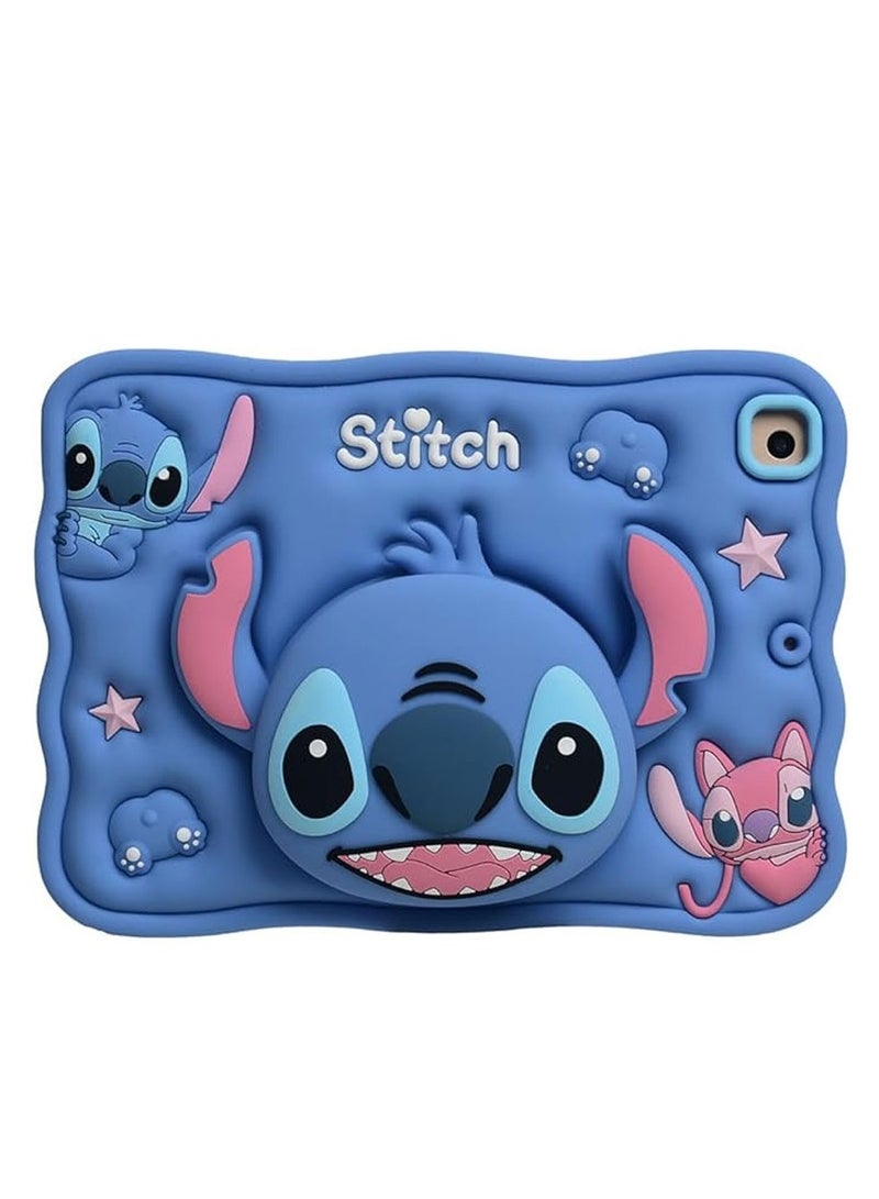 Lilo and Stitch Cartoon Embroidery Silicone Case for Apple iPad 10.2 inch - Image 2