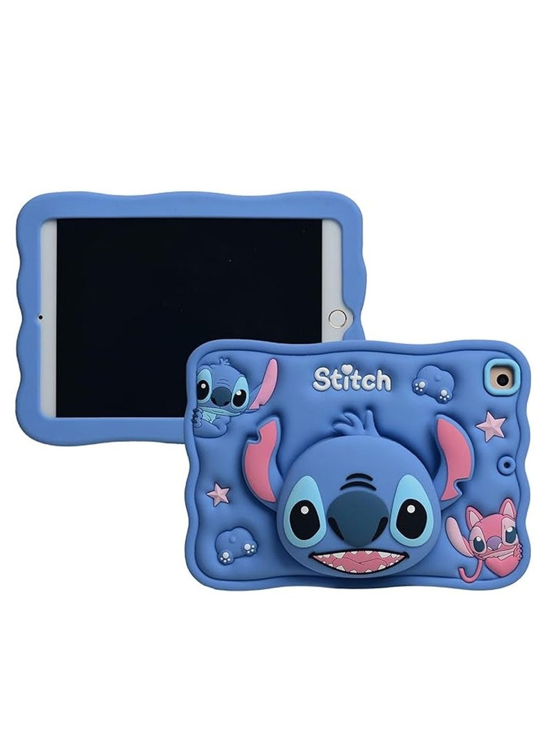 Lilo and Stitch Cartoon Embroidery Silicone Case for Apple iPad 10.2 inch - Image 3
