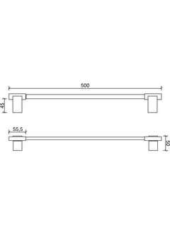 Tema F1 Model Long Towel Holder  - Image 2