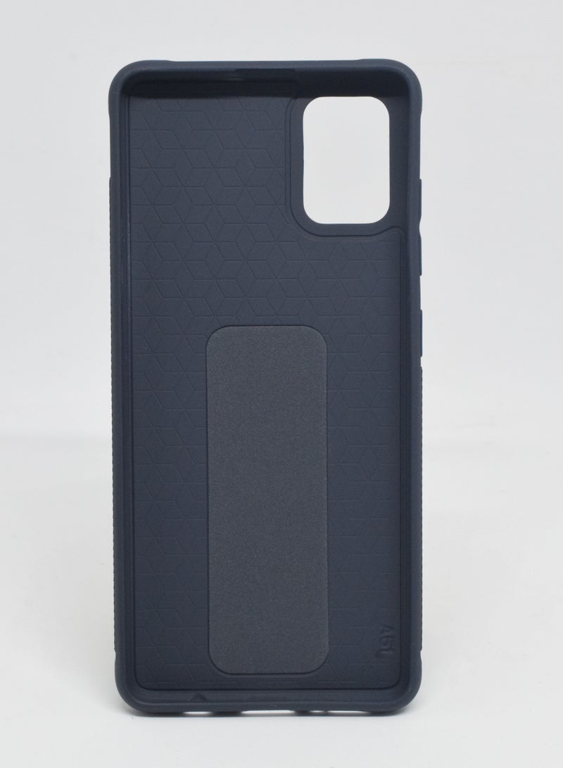 BORTONY Protective Case Cover With Finger Grip Stand For Samsung Galaxy A51 4G - Image 2