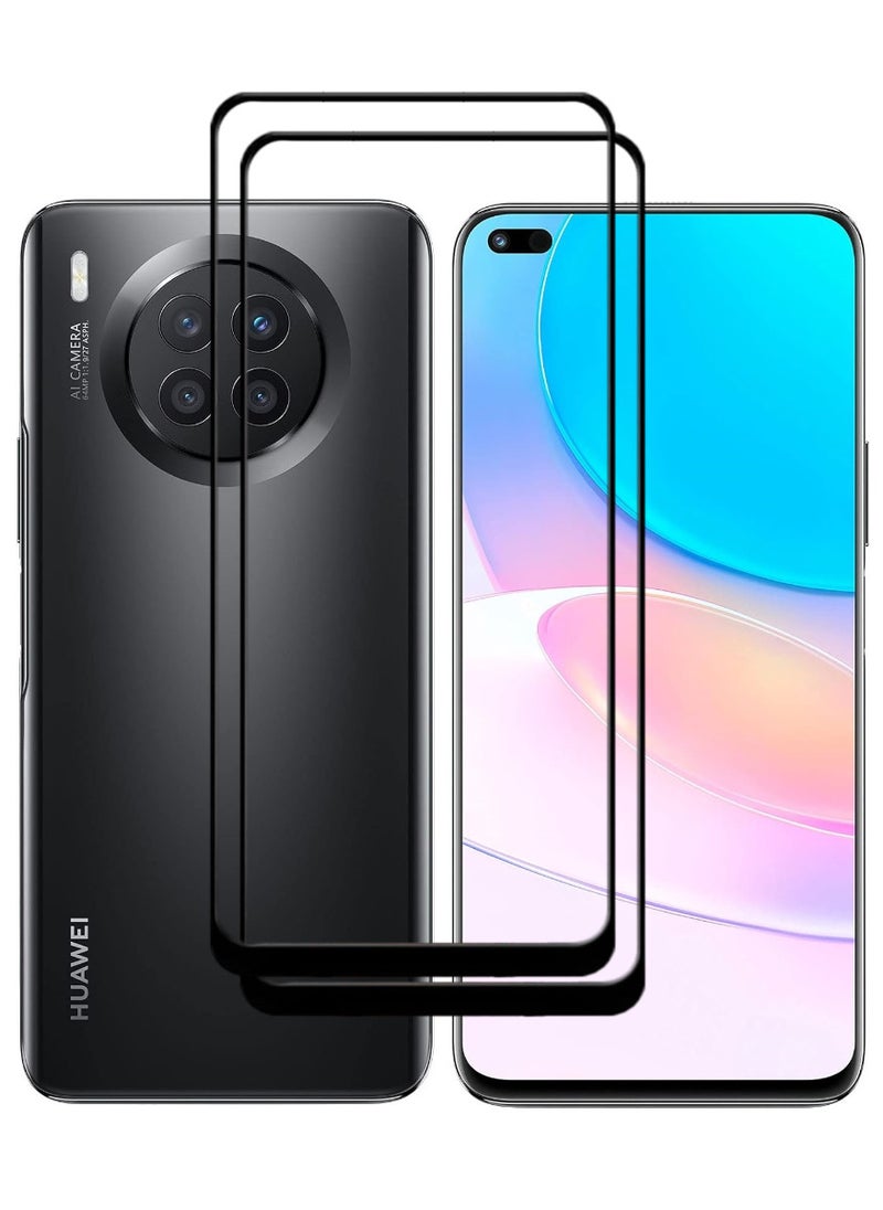 ACLIX 2 Pieces Antistatic ESD Dustproof Premium Quality High Definition Tempered Glass Screen Protector Designed For Huawei nova 8i - Image 1