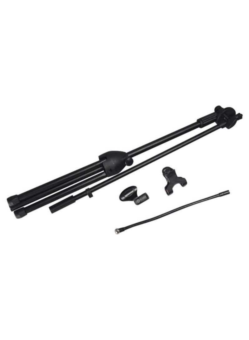 ELTRAZONE Height angle adjustable floor-standing mic tripod stand with mic-clip and Phone holder - Image 5