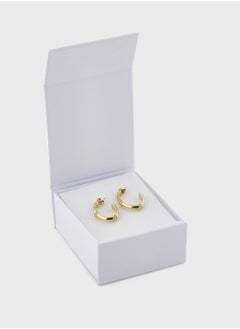 GUESS Bamboo Hoop Earings  - Image 3