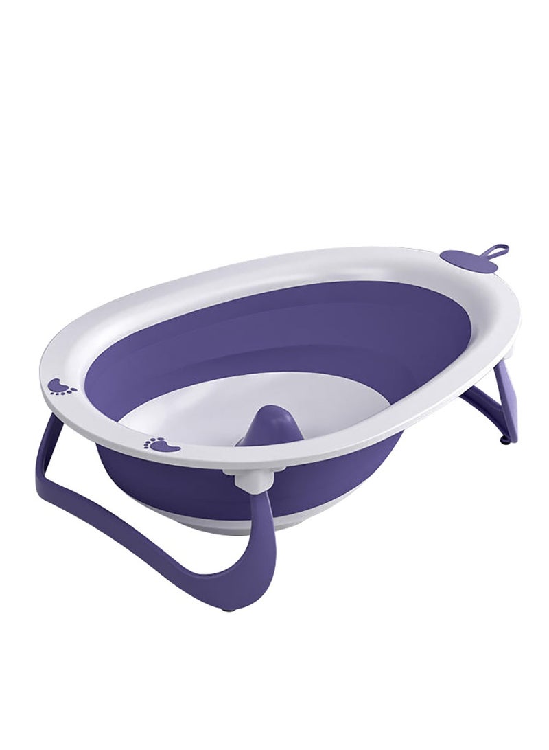 Bumble & Bird - Egg-Shape Style Foldable Bathtub - Blue - Image 2
