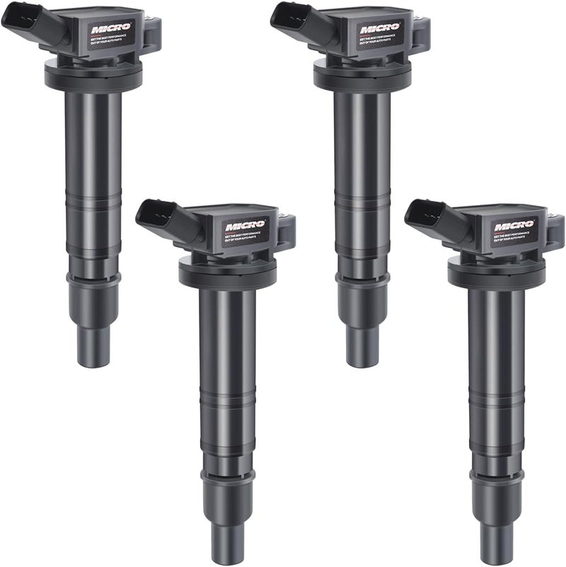 Micro Premium Ignition Coils Pack of 4 for Lexus, Scion, and Toyota Models with Dielectric Grease - Image 3