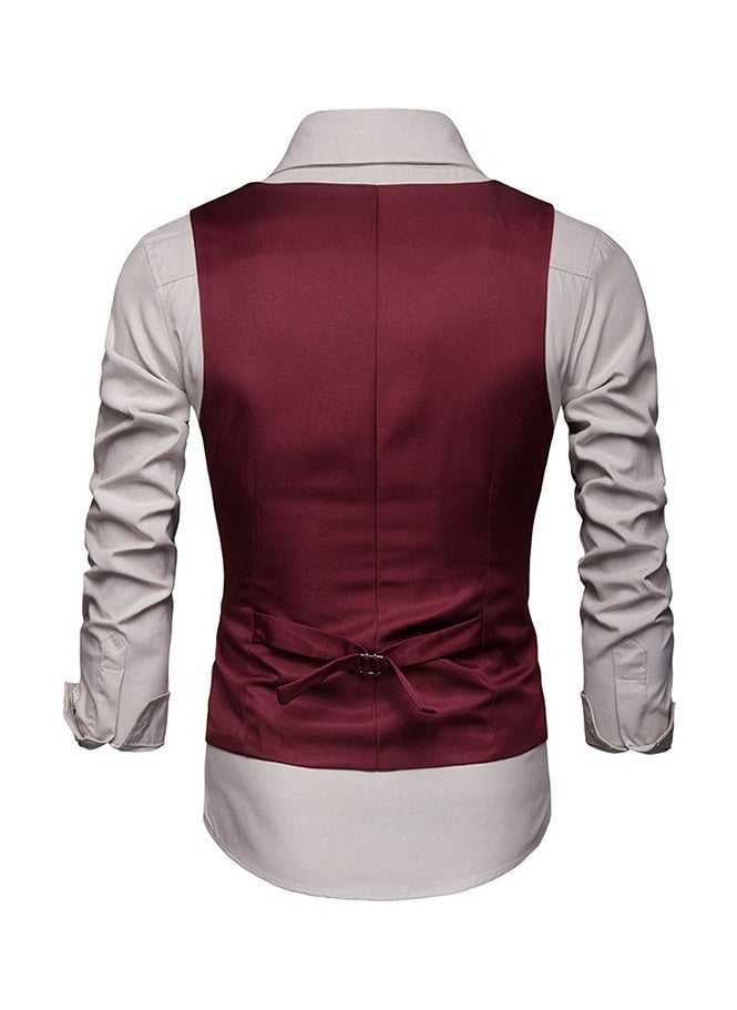 KUYING New Men's British Fashion Slim Fit Suit Vest  - Image 2