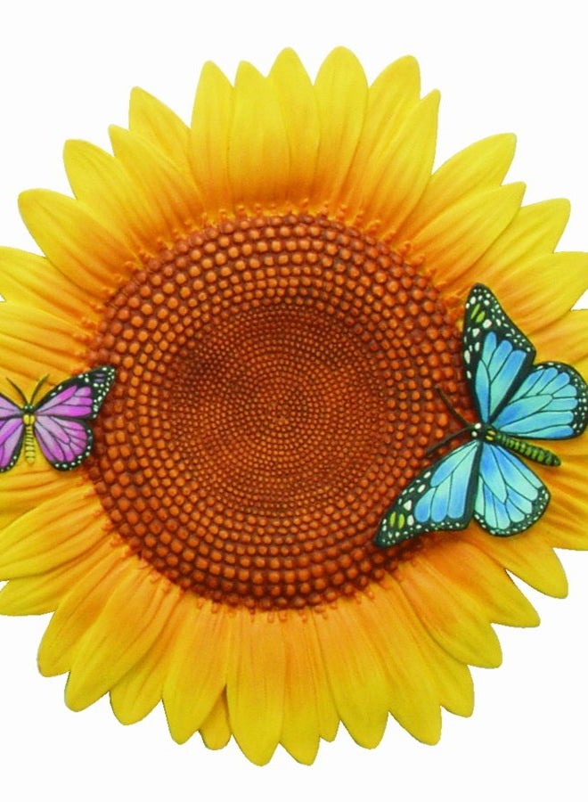 Spoontiques Garden Décor - Sunflower Stepping Stone - Decorative Stone for Garden - Image 1