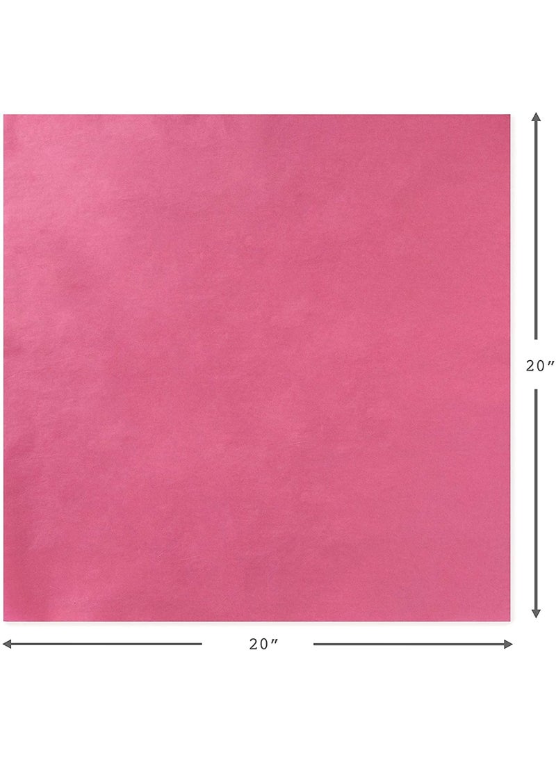 ECO SARRAS Eco Sarras Multipurpose Tissue paper sheets 8 Colours 20x20 Inches for Clothes gift hamper tray packaging candle wrapping flower making art craft diy wedding birthday event decoration holi mothers day diwali 100 Sheets  - Image 4