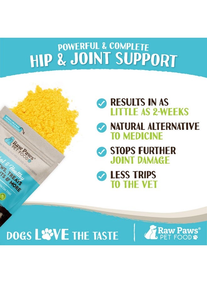 Raw Paws Green Lipped Mussel Hip and Joint Supplement for Dogs & Cats, 10-oz Powder - Green Lipped Mussels for Dogs - Natural Chondroitin Glucosamine for Dog & Cats - Dog Joint Pain Relief - Image 2
