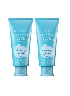 Senka SENKA Perfect Whip Acne Care - Facial Wash 100g, Pack of 2  - Image 1