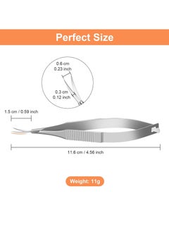 Bukela Cuticle Scissors, Cuticle Trimmer, Nail Scissors for Women,  Stainless Steel Curved Manicure Scissors, Premium Extra-Fine Point Tip for Nail, Dry Skin, Eyebrow, Eyelash  - Image 5