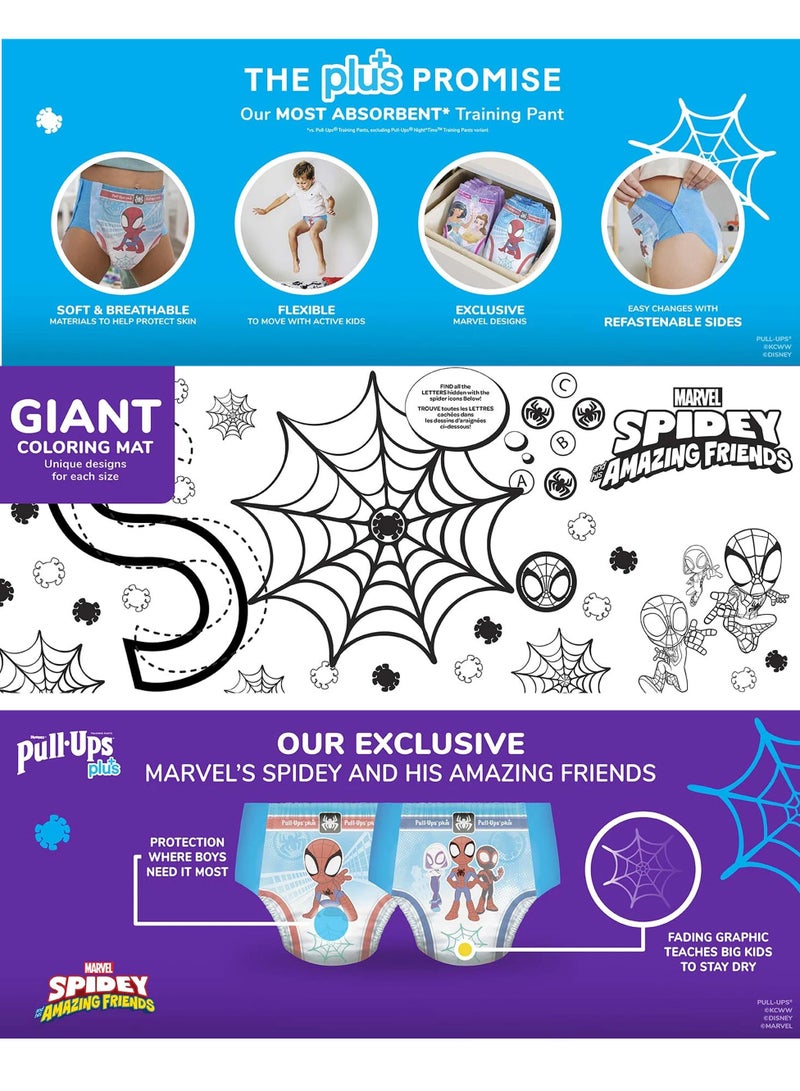HUGGIES Pull-Ups Plus Training Pants For Boys Exclusive Marvel Spider Man Designs 2T to 3T /8-15 kg / Pack of 128  - Image 2