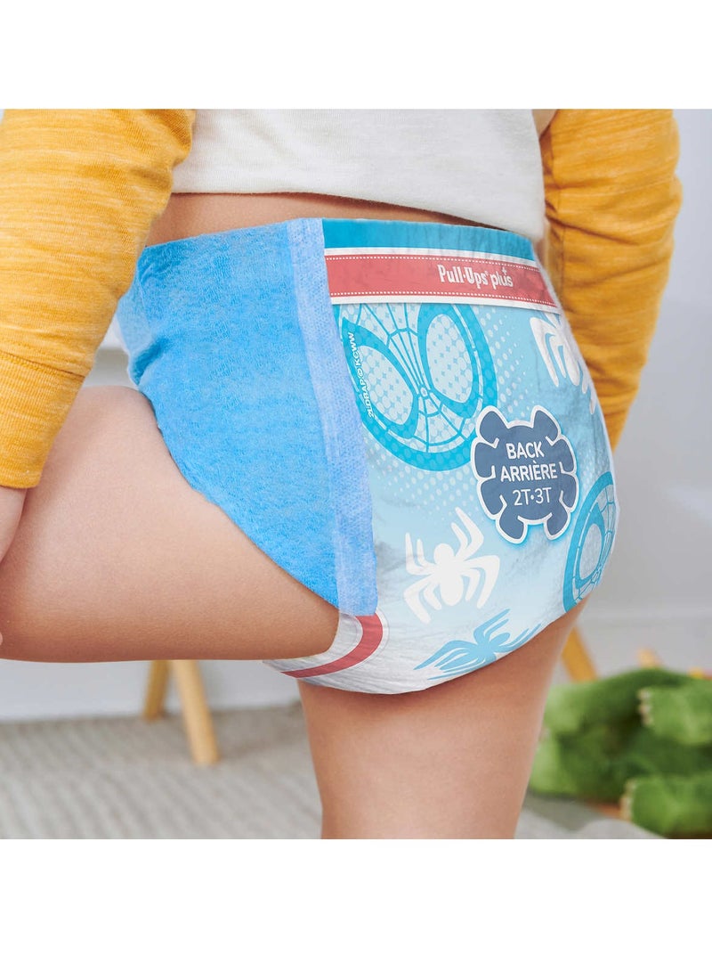 HUGGIES Pull-Ups Plus Training Pants For Boys Exclusive Marvel Spider Man Designs 2T to 3T /8-15 kg / Pack of 128  - Image 5