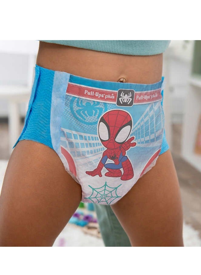 HUGGIES Pull-Ups Plus Training Pants For Boys Exclusive Marvel Spider Man Designs 2T to 3T /8-15 kg / Pack of 128  - Image 3