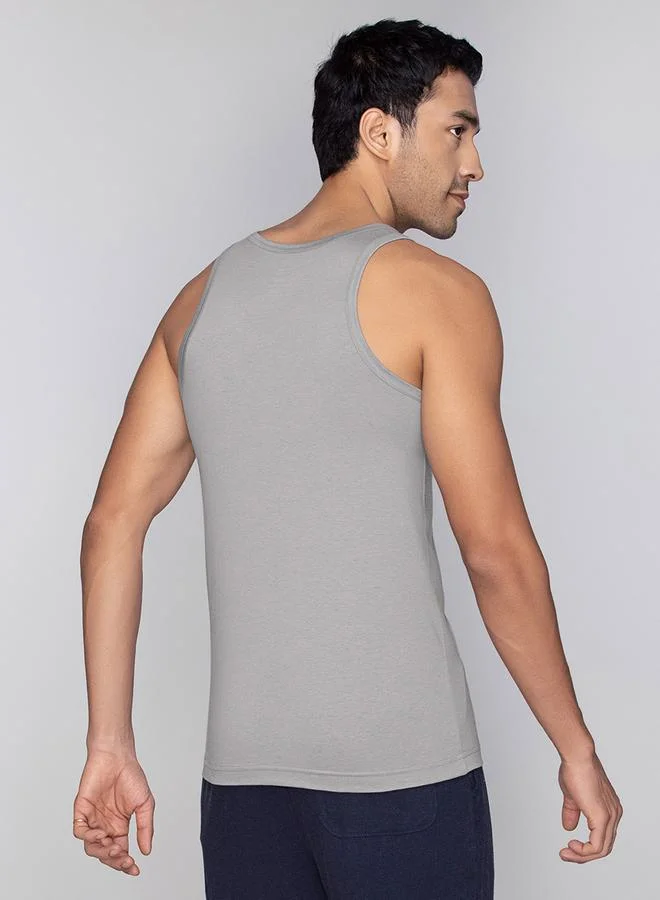 اكس واي اكس اكس Cotton Modal Sleeveless Vest by Styli