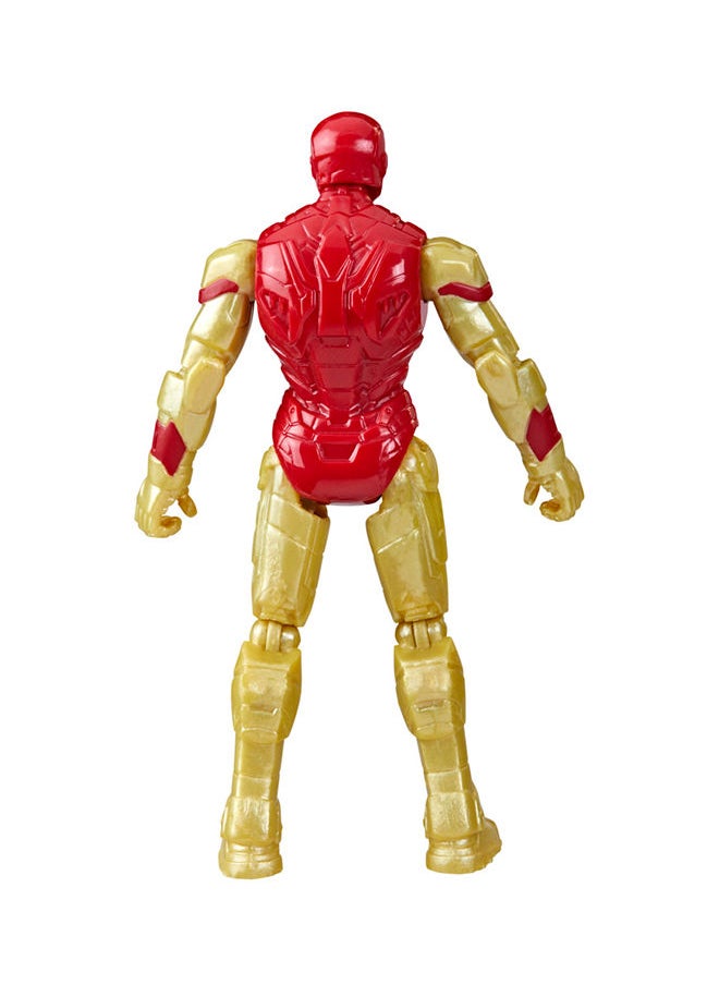 MARVEL CLASSIC Marvel Mech Strike Mechasaurs Iron Man Action Figure, 4-Inch, with Accessory  - Image 3