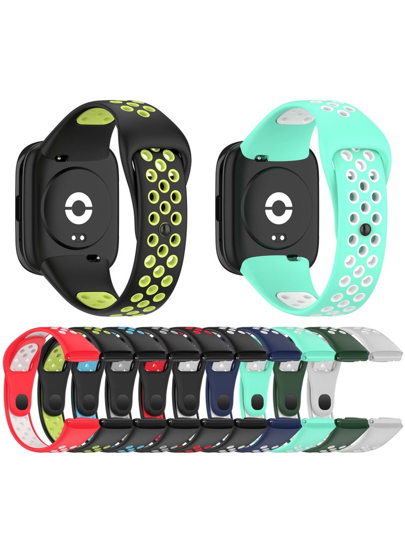 Generic 1Pcs Watch band for Redmi watch3 lite/Redmi watch3 active strap Green  - Image 4