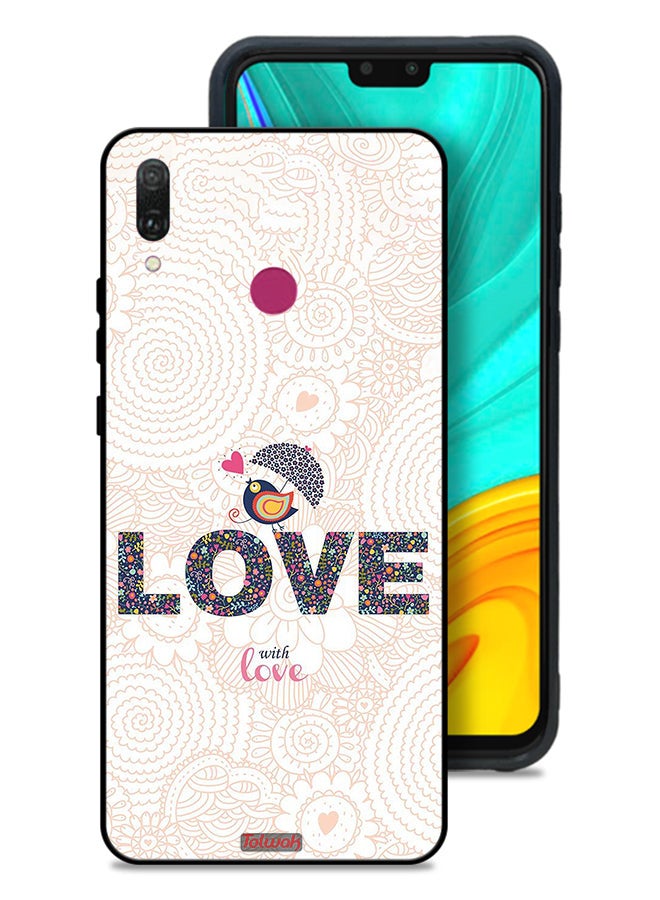 Tolwak Huawei Y9 (2019) Protective Case Cover Love With Love - Image 1