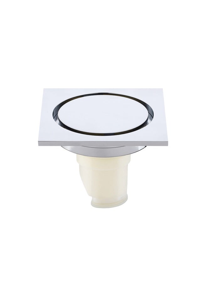 European Style Solid Copper Round Rose Gold Anti-Clog Anti-Odor Universal Hidden Floor Drain for Bathroom DL2203